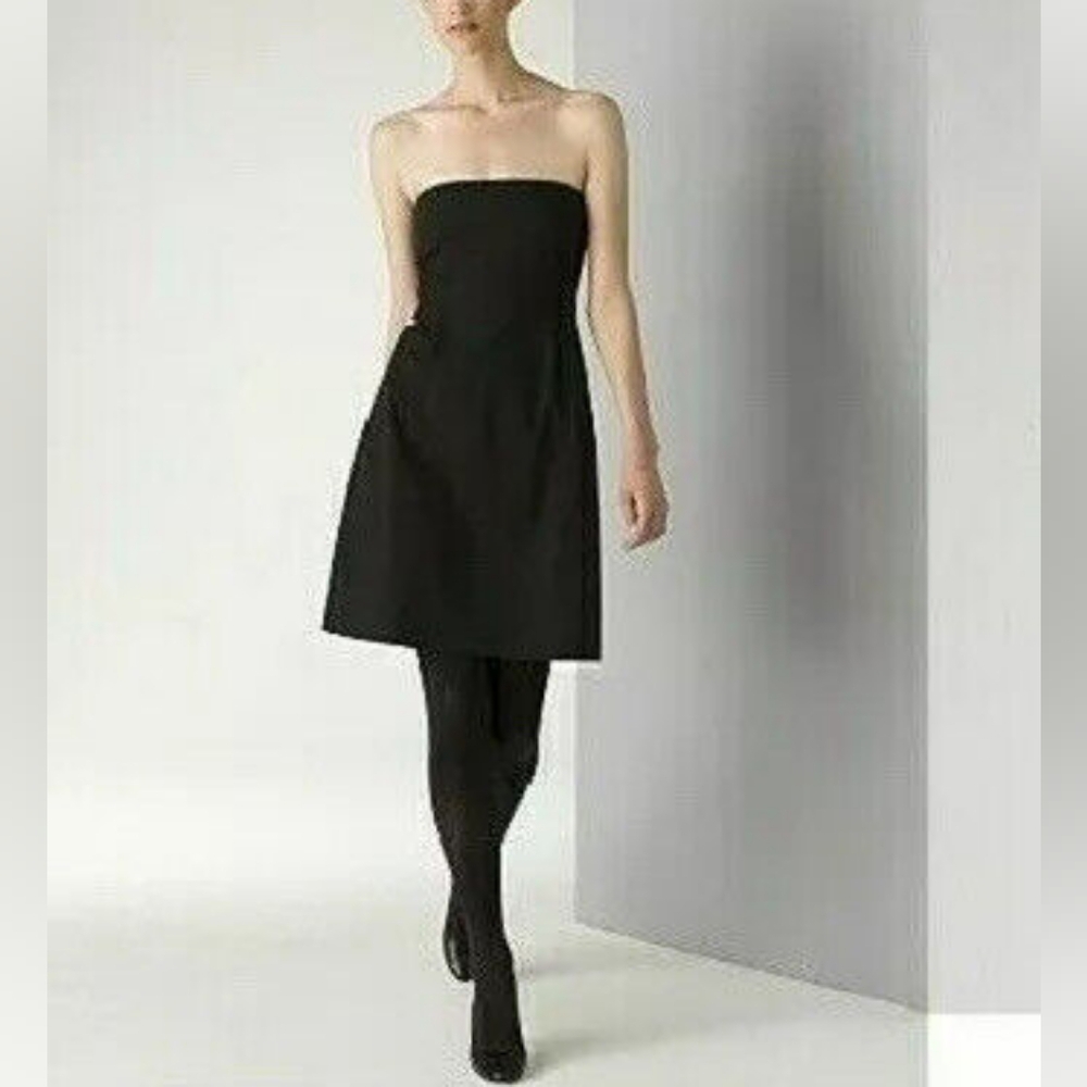 Theory Conie Strapless Dress